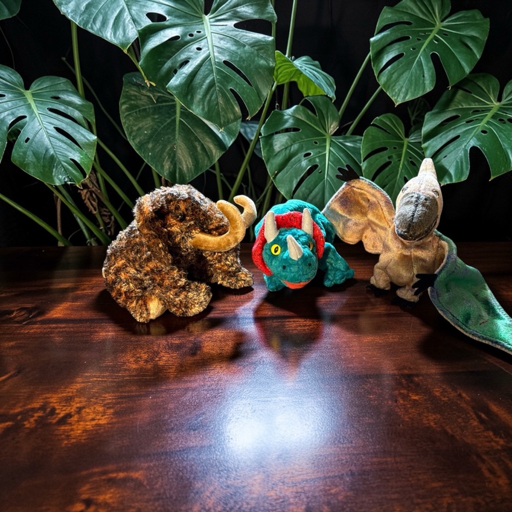 TY Beanie Baby Dinosaurs lot of 3